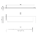 Briefplaat met klepregenrand RVSmat zwart (2).webp