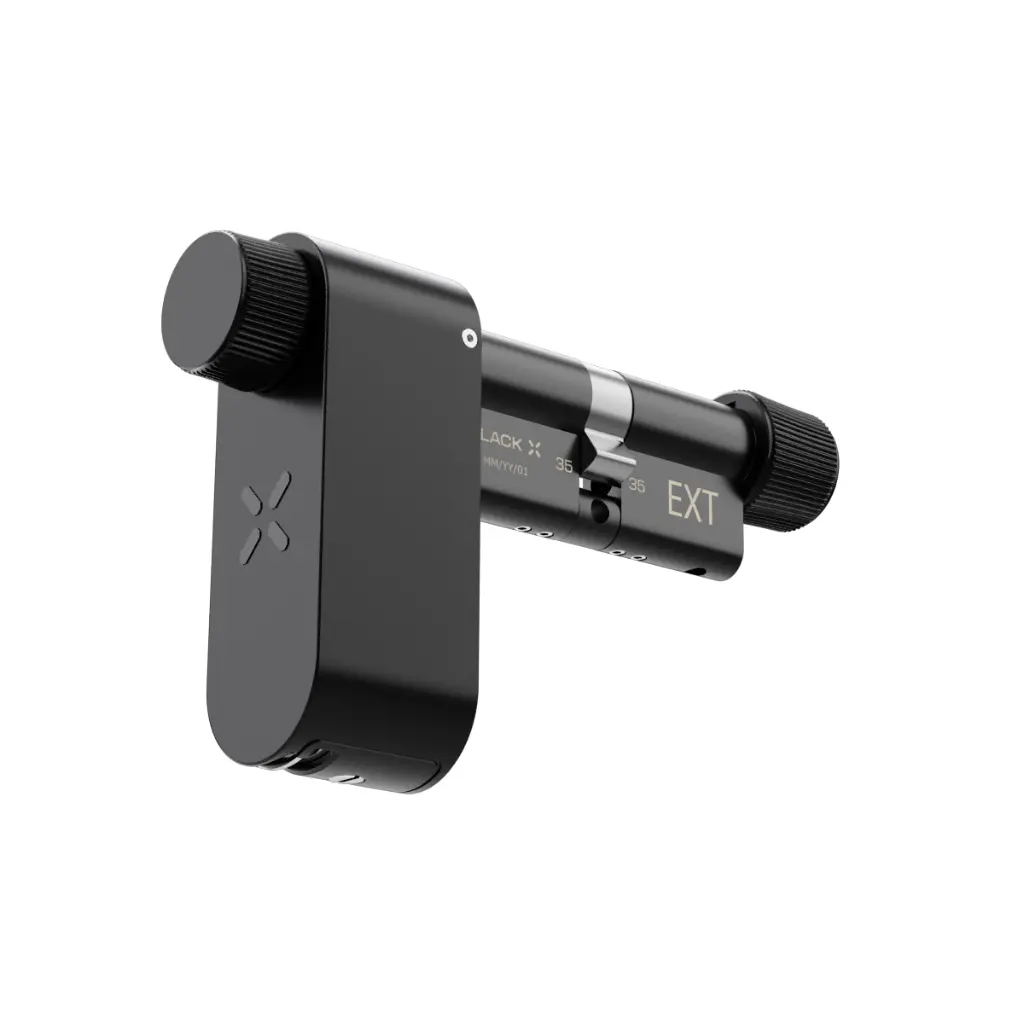 Black X Smart Lock 35/35mm - 45/45mm zwart