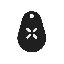 Black X NFC Tag 4-Pack